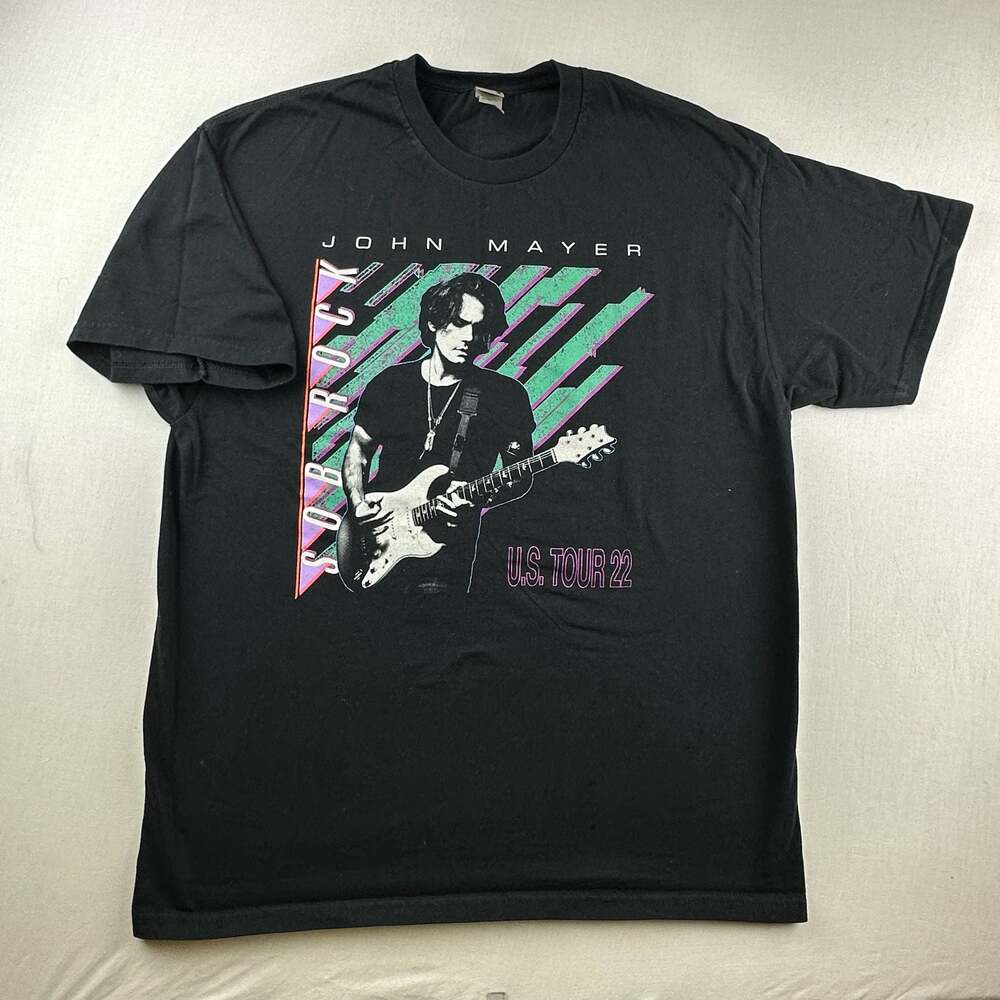 John Mayer Sob Rock U.S. Tour 2022 Concert T-Shirt